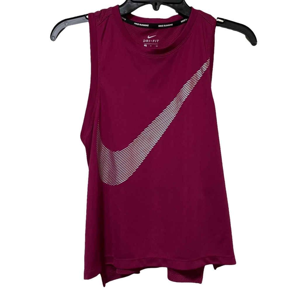 Nike Running Dri-Fit Logo Racerback Tank - Picture 2 of 5